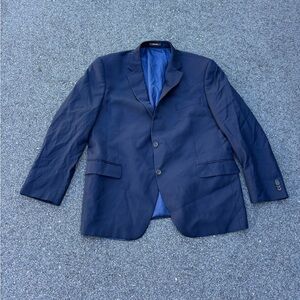 Peter Millar Men' 2-Button Blazer Navy Blue • 46R
